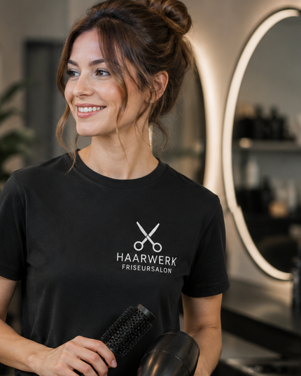 Bio Workwear T-Shirt Herren mit Druck | Arbeitsshirt individuell bedrucken