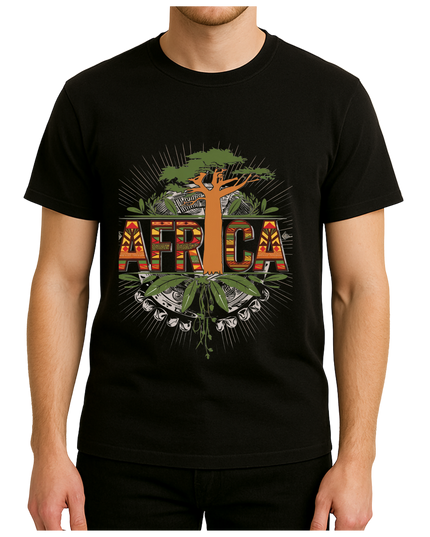 DTF- Afro T-shirt