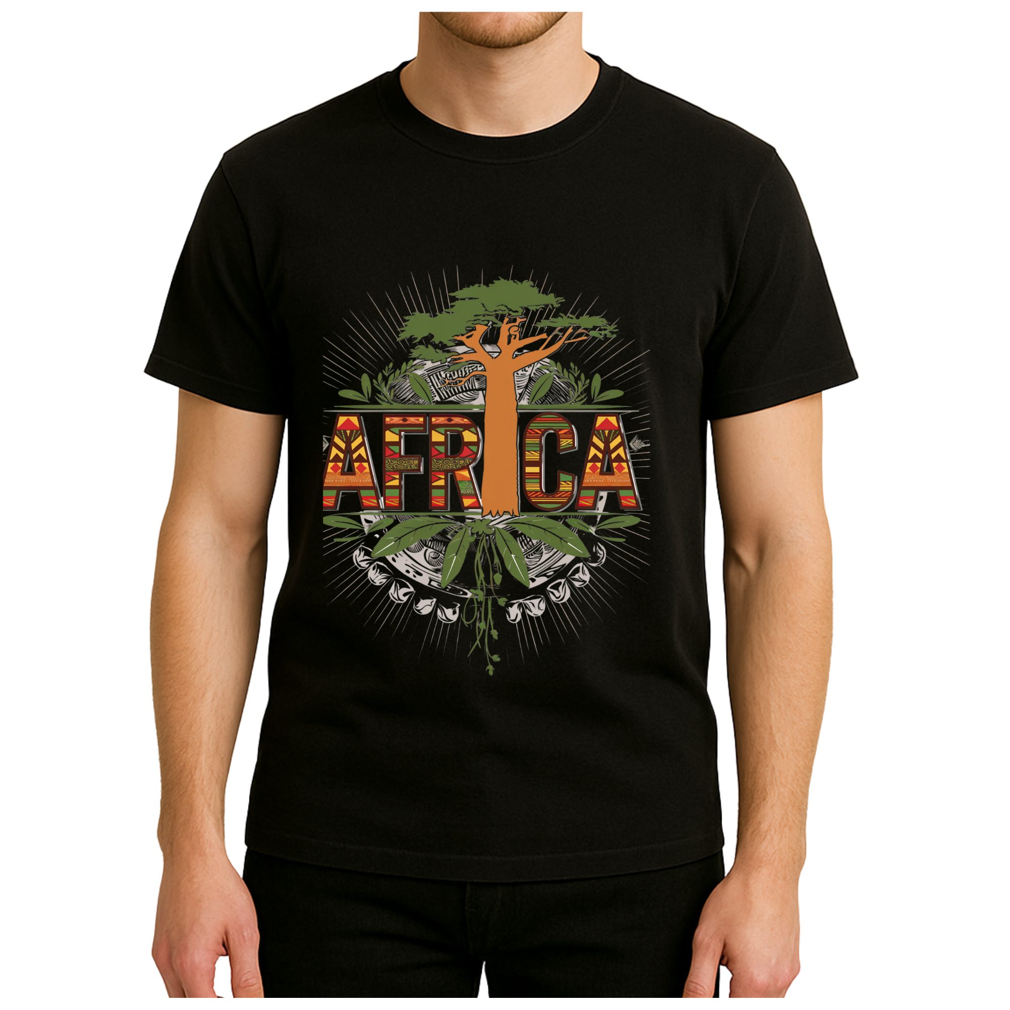 DTF- Afro T-shirt