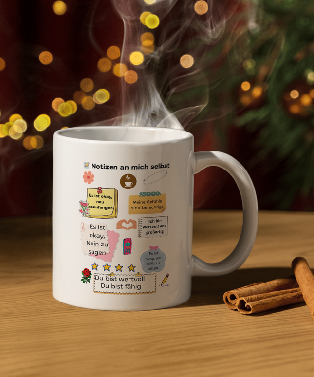 Notes to Self Tasse – Motivationsspruch | Joy Designs
