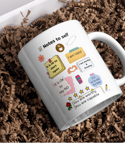 Notes to Self Tasse – Motivationsspruch | Joy Designs
