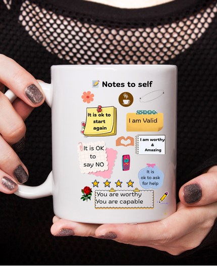 Notes to Self Tasse – Motivationsspruch | Joy Designs