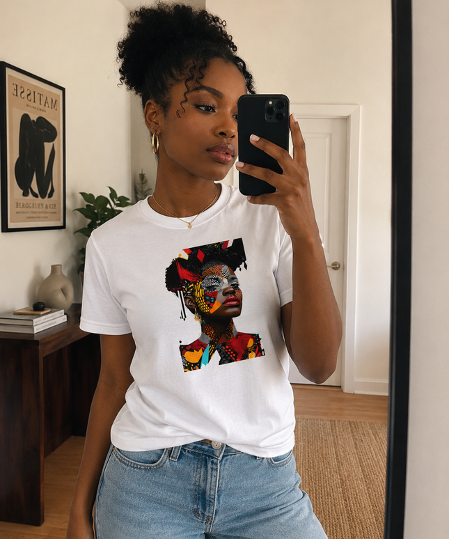 Afro Modern Collection Bundle | Black Girl Art Mug, Tote Bag & Graphic Tee