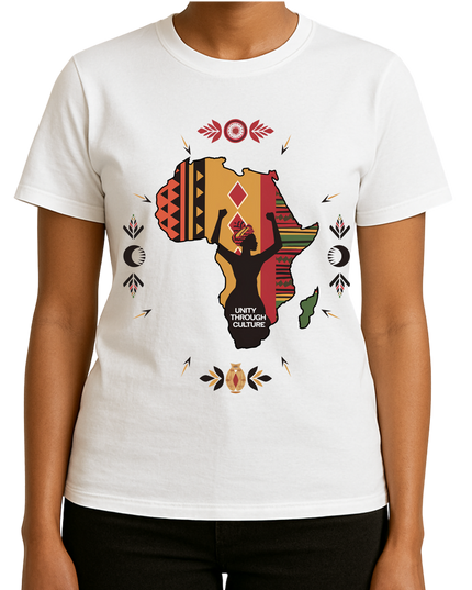 African Motive T-Shirt | Afrozentisches Tribal Muster | Unisex Streetwear