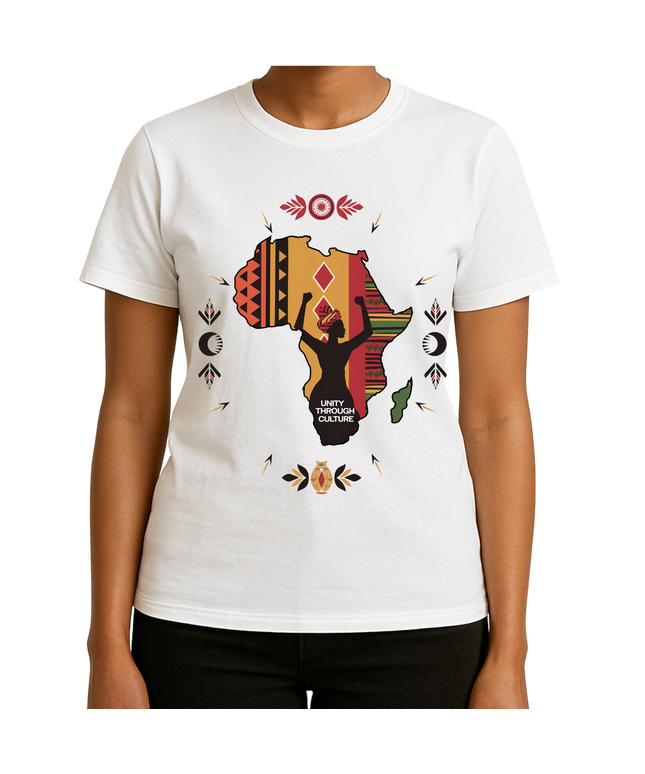African Motive T-Shirt | Afrozentisches Tribal Muster | Unisex Streetwear