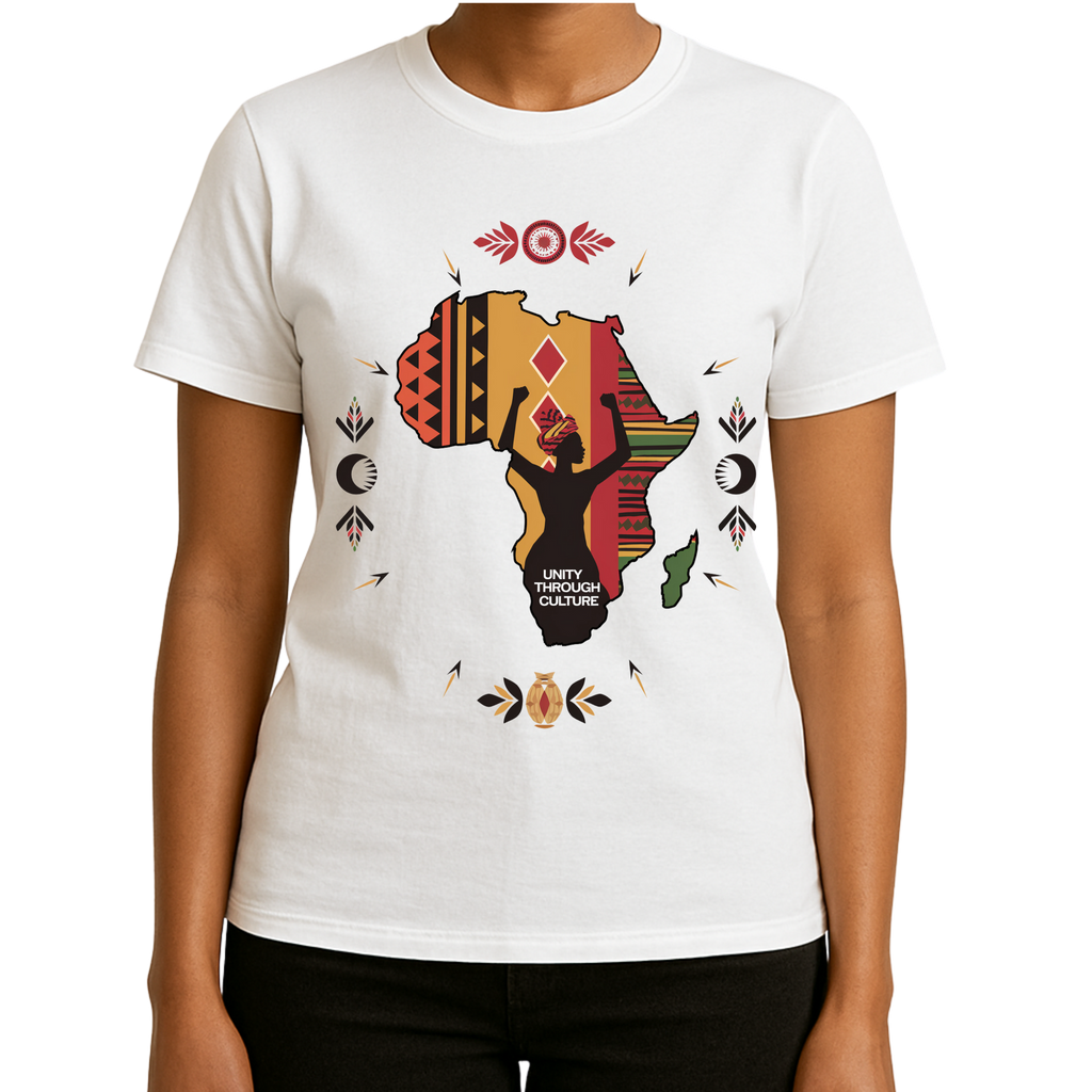 DTF African motive short  sleeve