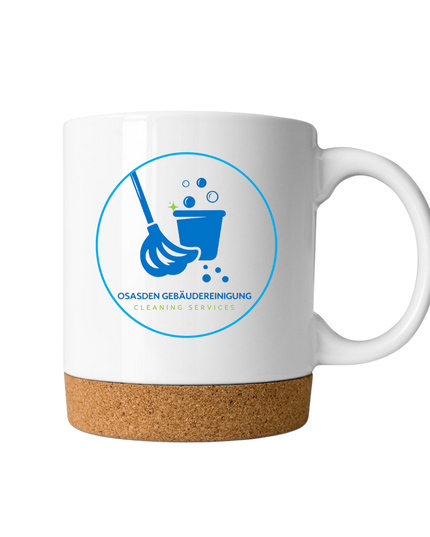 Keramiktasse mit Firmenlogo – personalisierte Unternehmens-Tasse