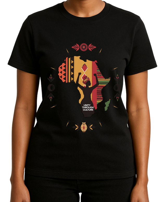 African Motive T-Shirt | Afrozentisches Tribal Muster | Unisex Streetwear