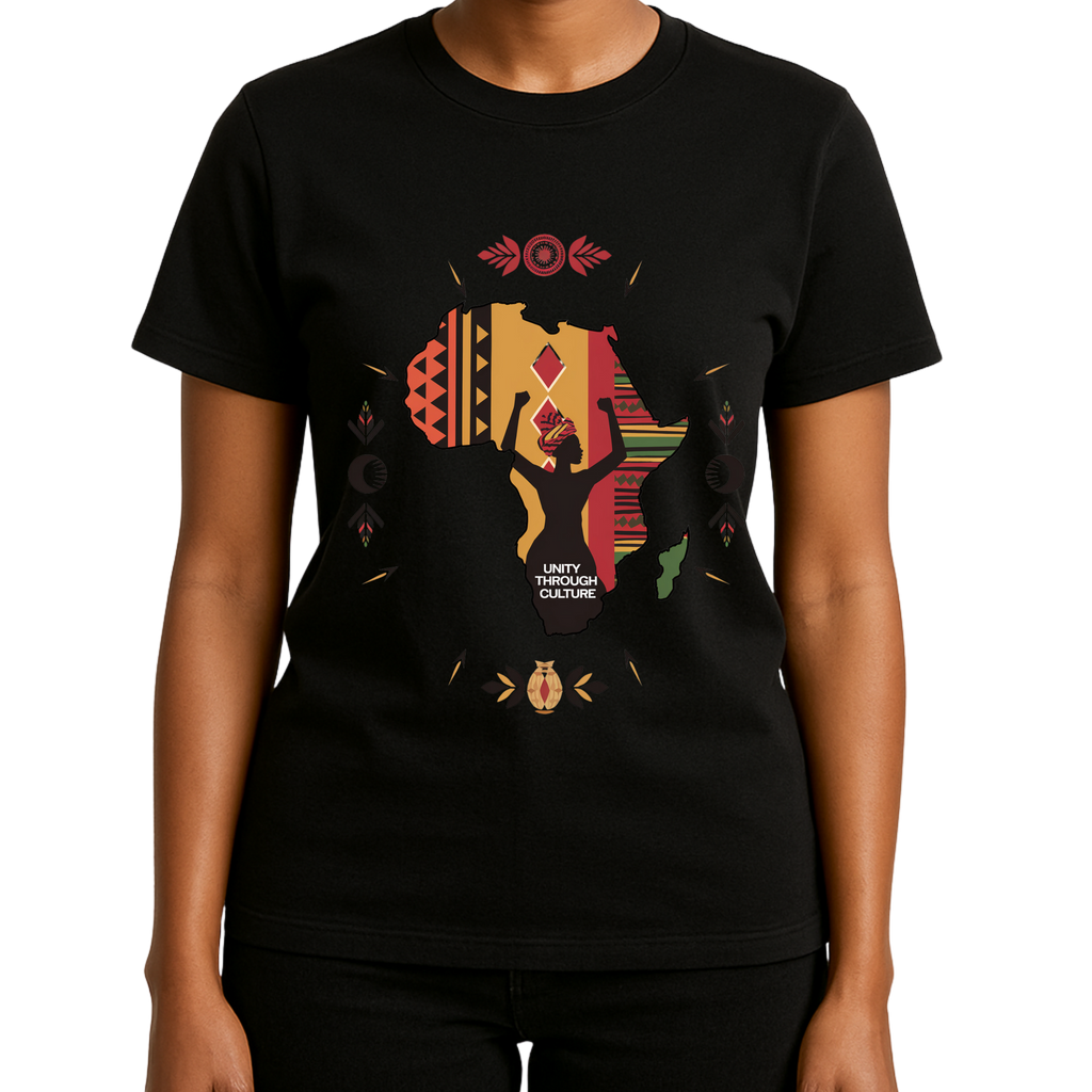 DTF African motive short  sleeve