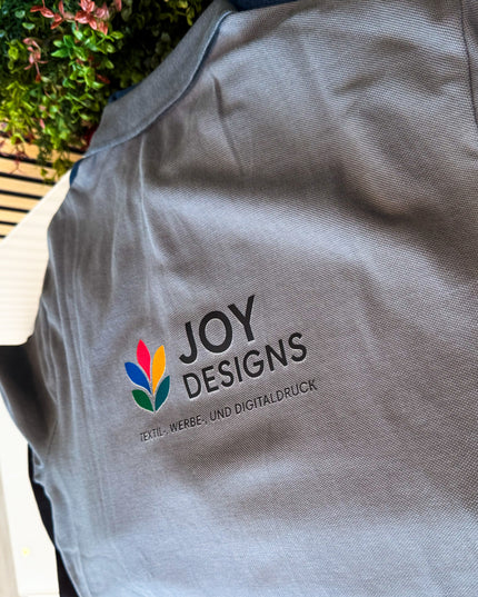 Poloshirt für Firmen – mit Logo DTF bedruckt