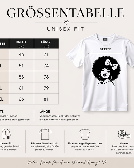 Afro Hair Woman T-Shirt, Black Girl Graphic Tee, Natural Hair Shirt, Afrocentric Fashion, Melanin Pride Tee, Gift for Her