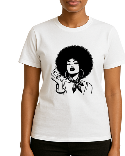 African Motive T-Shirt | Afrocentric Tribal Pattern | Unisex Streetwear