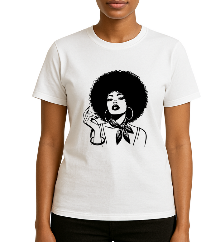 African Motive T-Shirt | Afrocentric Tribal Pattern | Unisex Streetwear