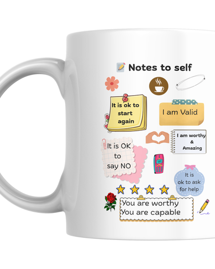 Notes to Self Tasse – Motivationsspruch | Joy Designs