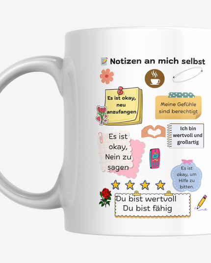 Notes to Self Tasse – Motivationsspruch | Joy Designs