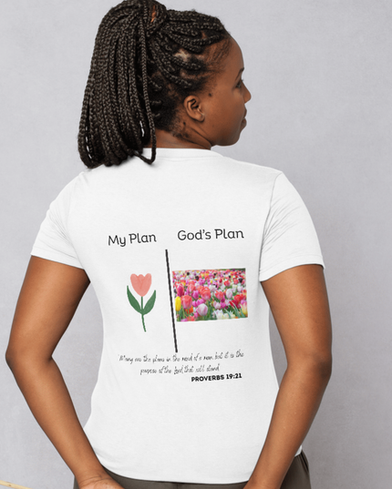 God's plan christian gift christian women religious shirt faith shirt