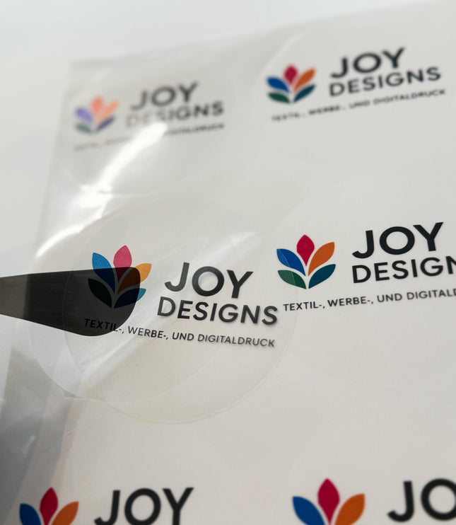 Individuelle Firmenlogo-Aufkleber & Sticker bögen – Professionell & Vielseitig