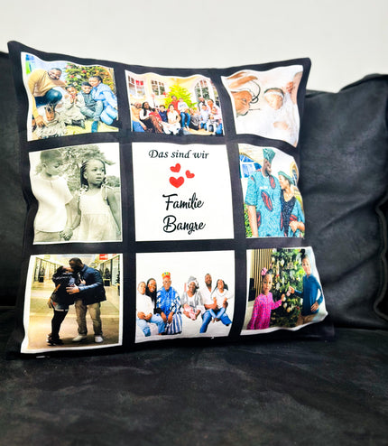 Customized pillowcase - Das sind wir. 40*40