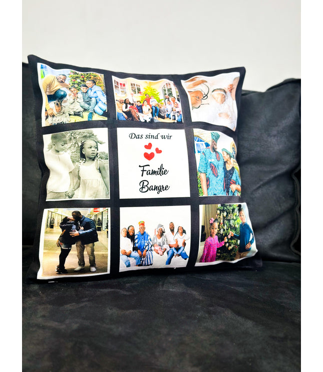 Customized pillowcase - Das sind wir. 40*40
