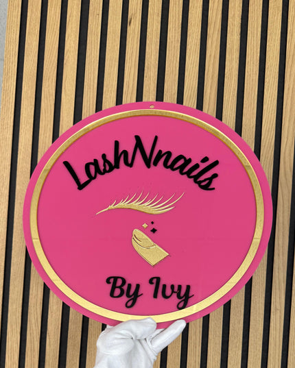 3D Acrylschild mit Logo – Individuelles Geschäftsschild für moderne Marken