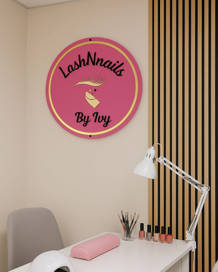 3D Acrylschild mit Logo – Individuelles Geschäftsschild für moderne Marken