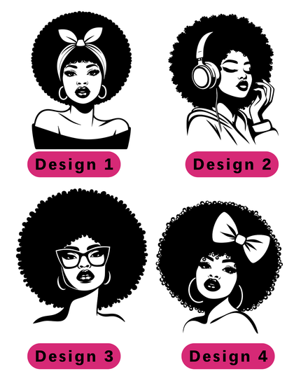 Afro Hair Woman T-Shirt, Black Girl Graphic Tee, Natural Hair Shirt, Afrocentric Fashion, Melanin Pride Tee, Gift for Her