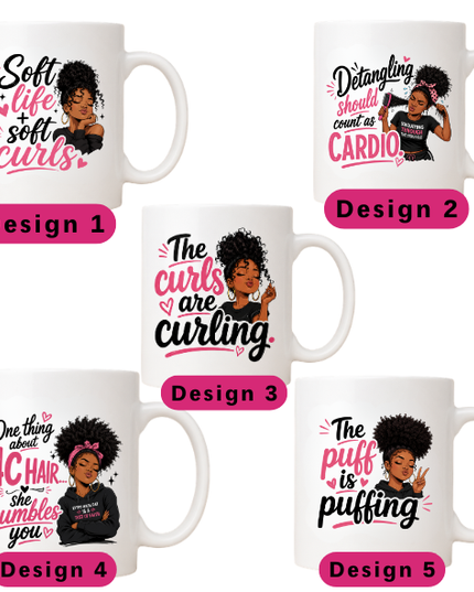 Curl Culture Mug | Natural Hair Coffee Mug Collection