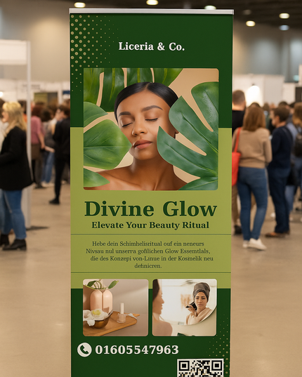 Individuelle Roll-Up Banner & Pop-Up Displays – Personalisiert für Werbung, Events & Messen