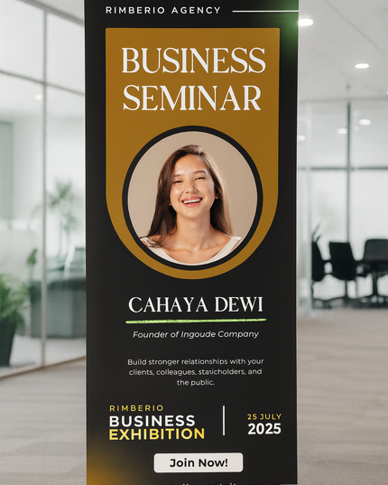 Individuelle Roll-Up Banner & Pop-Up Displays – Personalisiert für Werbung, Events & Messen