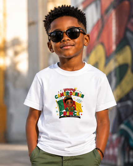 African Heritage Kids T-Shirt | African Princess & Prince Tees for Kids