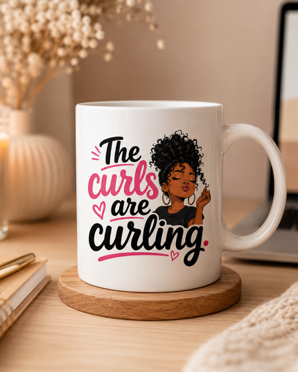 Curl Culture Mug | Natural Hair Coffee Mug Collection