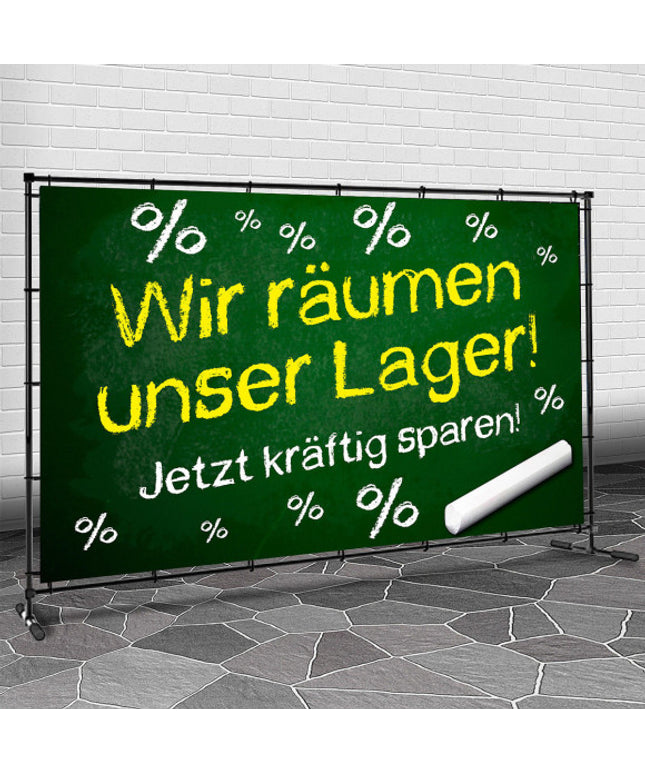 Individuelles PVC Banner drucken – wetterfestes Werbebanner von Joy Designs