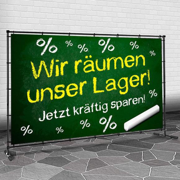 Individuelles PVC Banner drucken – wetterfestes Werbebanner von Joy Designs