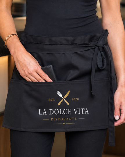 Bistro-Schürze mit Logo bedrucken | Roma Classic Bag Mini