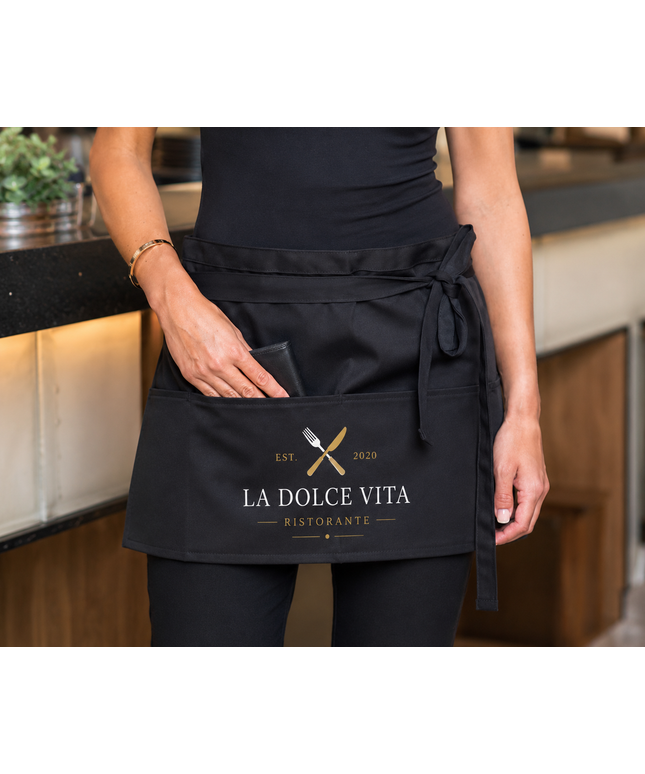 Bistro-Schürze mit Logo bedrucken | Roma Classic Bag Mini