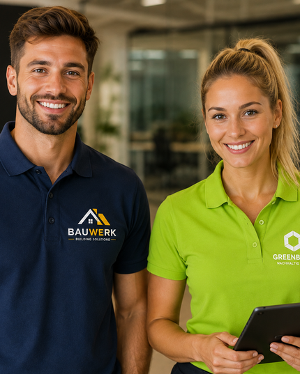Individuell bedrucktes Poloshirt mit Logo | Firmenkleidung & Vereinskleidung